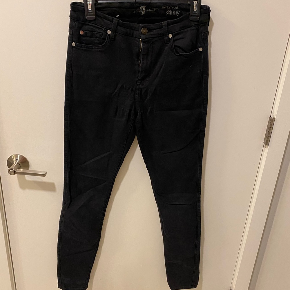 7 for all mankind skinny jean size 30